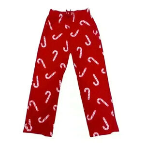 Old Navy Girl's Red Candy Cane Pajama/Lounge Pants SIZE-XL
